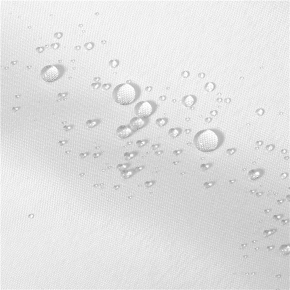 Waterproof Fabric Shower Curtain Liner with 3 Magnets - Soft Hotel Quality Cloth - Picture 6 of 7